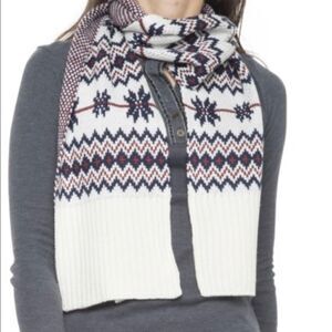 Timberland Fair Isle Knit Scarf